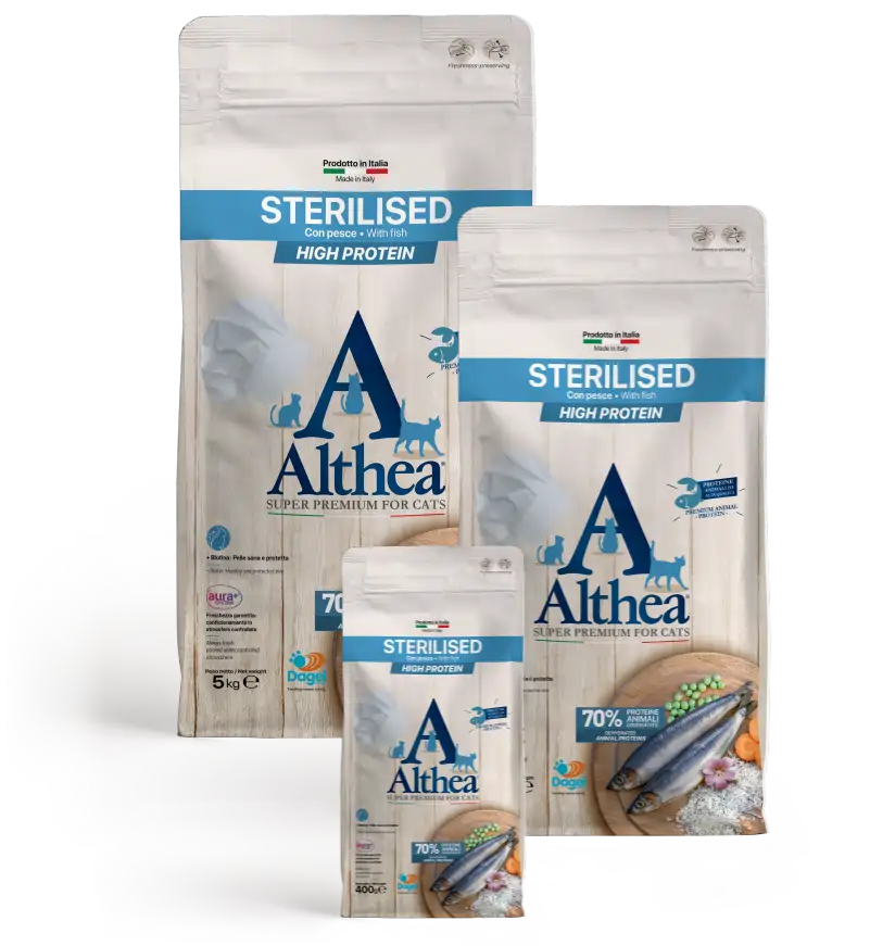 ALTHEA CAT Sterilised Con Pesce